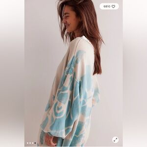 Free people painters garden pullover